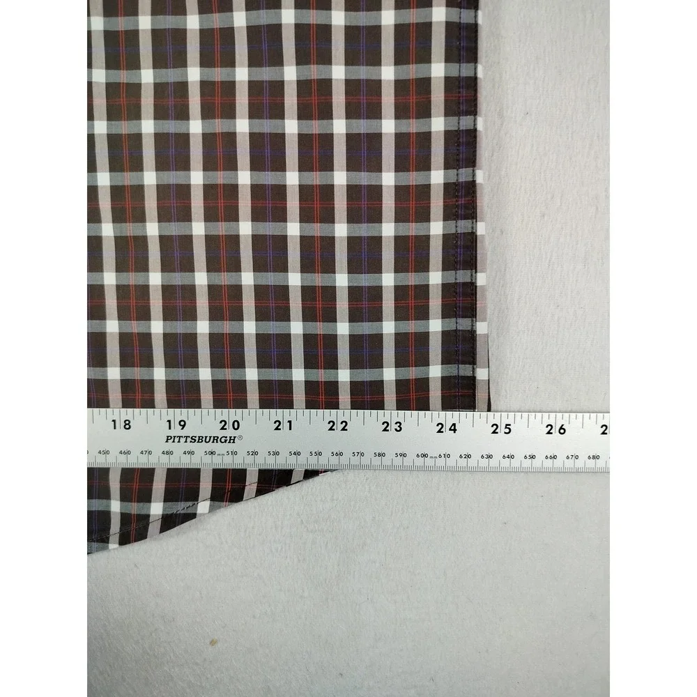 Cinch Shirt‎ Mens Medium Black Red Plaid Button Westerncore Rodeo Cowboycore - Picture 10 of 10